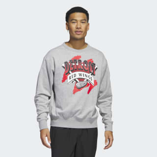 adidas Maple Leafs Vintage Crew Sweatshirt - Grey | Men's Hockey ...