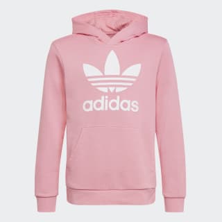 adidas Trefoil Hoodie - Grey | GE1979 | adidas US