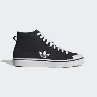 Adidas originals black high top nizza trainers clearance