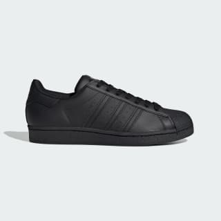 all black low top adidas