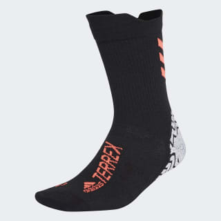 adidas Terrex Trail Running Traxion Crew Socks Black | UK