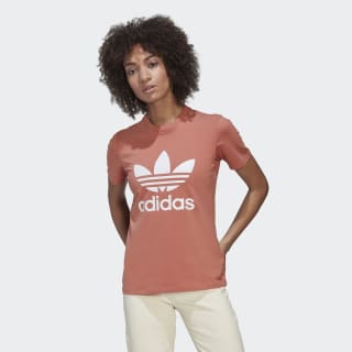 Querido espada panorama Camiseta Adicolor Classics Trefoil - Marrón adidas | adidas España