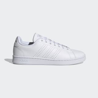 adidas advantage white sneakers