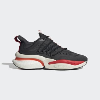 Color: Carbon / Bright Red / Grey Three