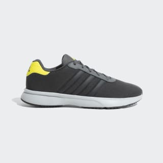 Color: Grey Six / Core Black / Stone / Acid Yellow