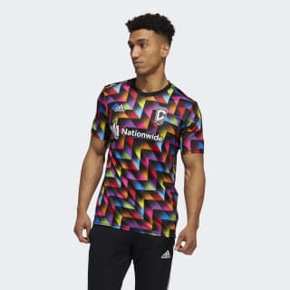 unisex shirt comfortable tees with Columbus Crew  logo Soccer team t-shirt 