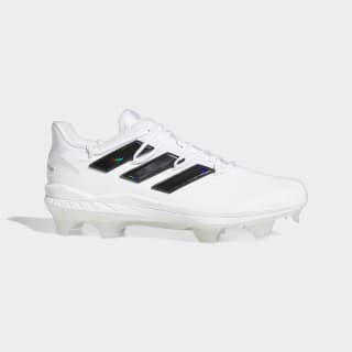 adidas Adizero Afterburner 8 Pro TPU Cleats - White | men baseball 