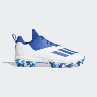 adidas football cleats blue and white