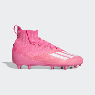 glitter football cleats