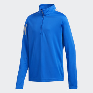 Adidas boys three stripe half zip golf pullover new arrivals