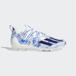 adidas football cleats blue and white