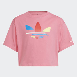 pink adidas shirt pacsun