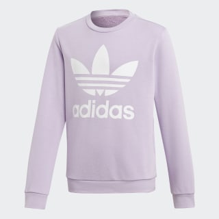 Purple adidas pullover clearance
