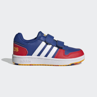 adidas Hoops 2.0 Schoenen - Blauw | adidas Officiële Shop