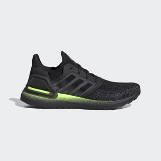 Adidas ultra boost 20 core black signal green Clearance
