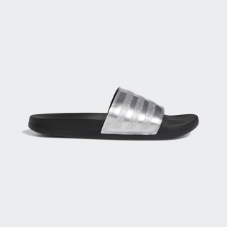 womens grey adidas sliders
