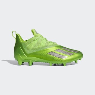 Adidas green football cleats clearance