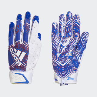 purple adidas football gloves