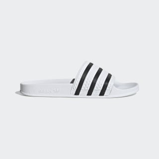 black and white adidas sandals