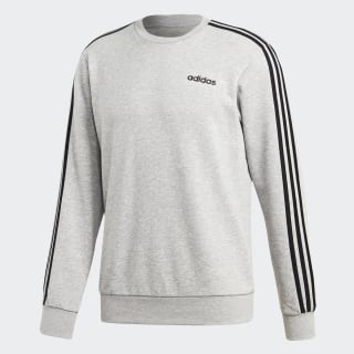 adidas Essentials 3 Streifen Sweatshirt Schwarz | adidas adidas Essentials 3 Streifen Sweatshirt Grau | adidas Austria