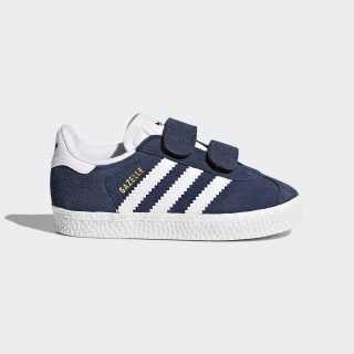 navy blue gazelles