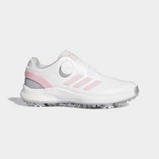 light pink and white adidas shoes