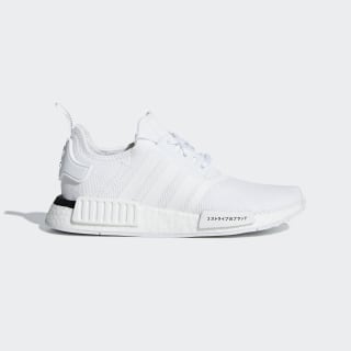 Kids NMD R1 All White Shoes | adidas US