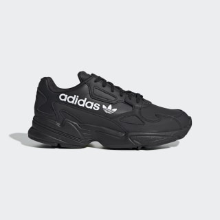 adidas falcon sneakers black