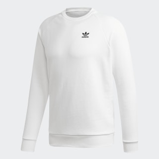 white adidas crewneck