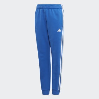 adidas 3 stripes pants blue