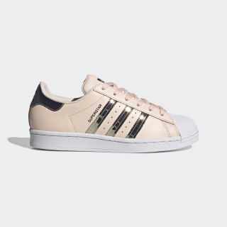 rose gold adidas superstar trainers