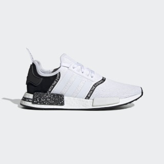 adidas nmd r1 black and white mens