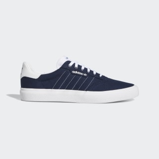 navy blue adidas skate shoes