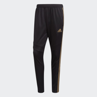 white and gold adidas sweatpants