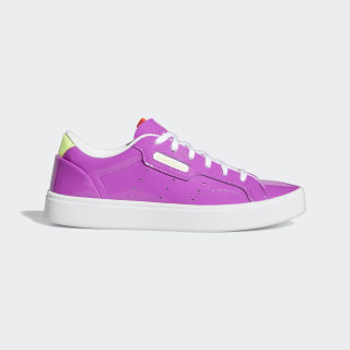 adidas sleek shoes tech purple