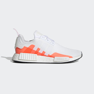 NMD R1 White and Orange Shoes | adidas US
