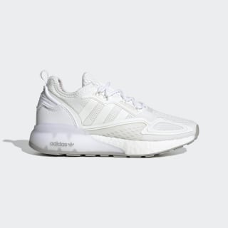 white boost shoes