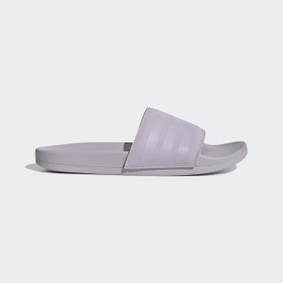 Light Purple Comfort Slides | adidas 