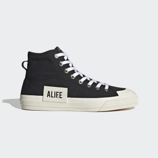 adidas nizza black and white