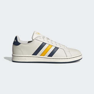 adidas grand court yellow