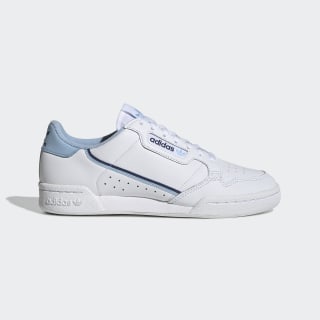 adidas continental 80 blue and white