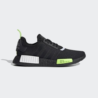 adidas nmd black and neon green