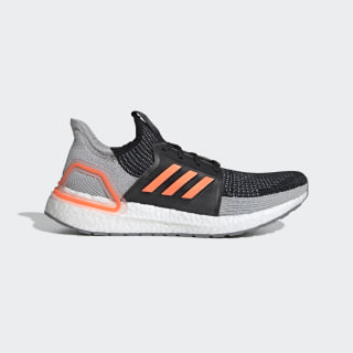 black adidas with orange