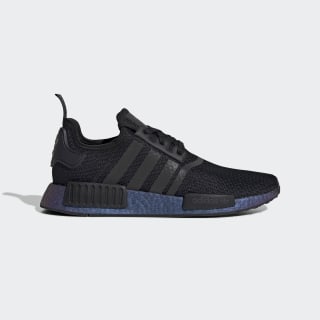 NMD R1 Core Black and Carbon Shoes 