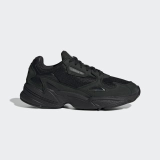 black adidas falcon trainers