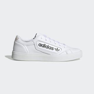 adidas originals sleek sneakers in white