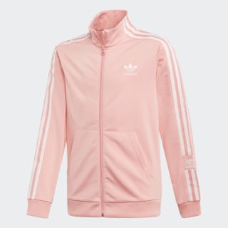 chaqueta rosa adidas