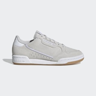 adidas continental 80 cloud white grey one