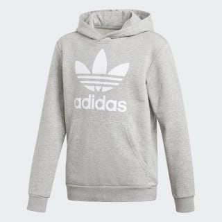 adidas junior trefoil hoodie