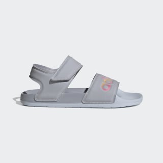 adidas slipper grey